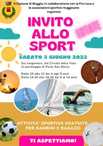 Invito allo sport locandina